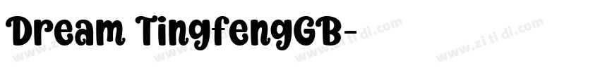 Dream TingfengGB字体转换